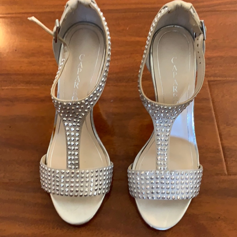Silver heels